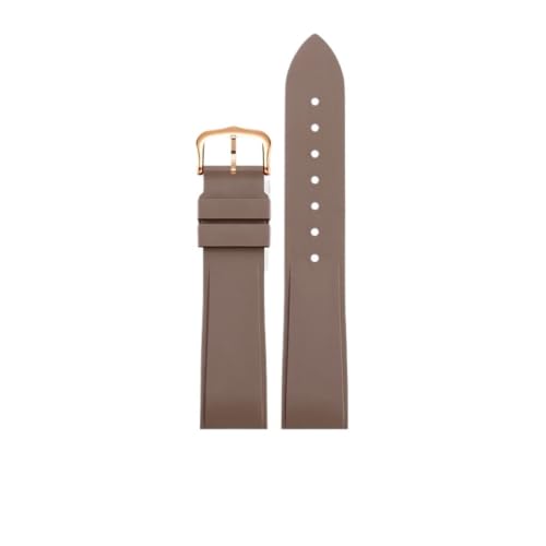 Bracelet de montre FKM caoutchouc fluoré 17.5mm Santos Dumont