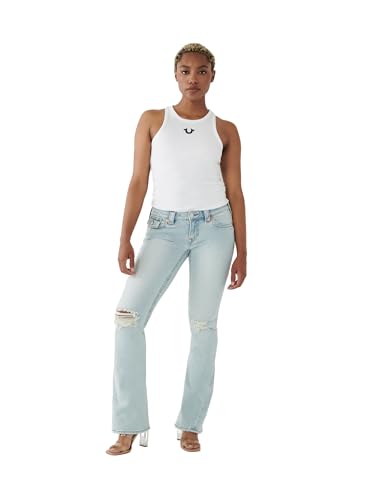 True Religion Women's Joey Lr Flare Ombre Zig Zag