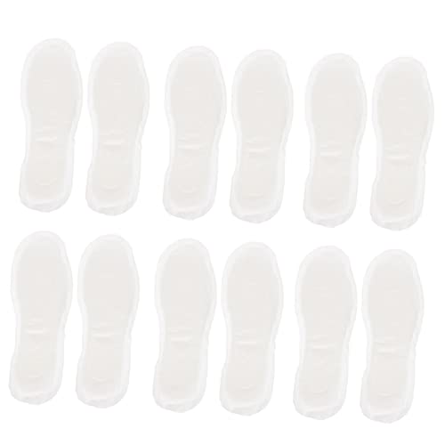 Plantillas de algodón transpirables para mujer 10 pares miniatura 1