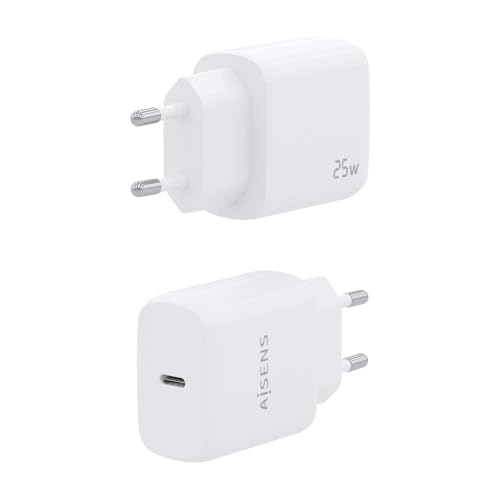 Caricatore Aisens USB-C PD3.0 1 Porta 1XUSB-C 25 W Bianco - 3