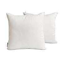 Amazon.co.jp: The HomeCentric 贅沢 白 クッションカバー 2枚組