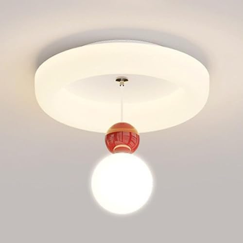 Suspension globe en verre dépoli et plafonnier LED moderne haut de gamme