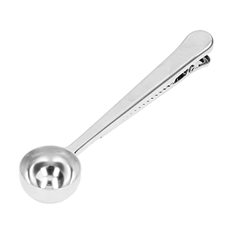 Coffee Scoops, Stainless Steel Coffee Spoons Tablespoon Long Handle Measuring Tablespoon Fits Coffee Container for Kitchen Restaurant