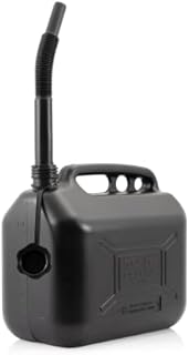 Cosmos 3203 10L Plastic Jerry Can - Black