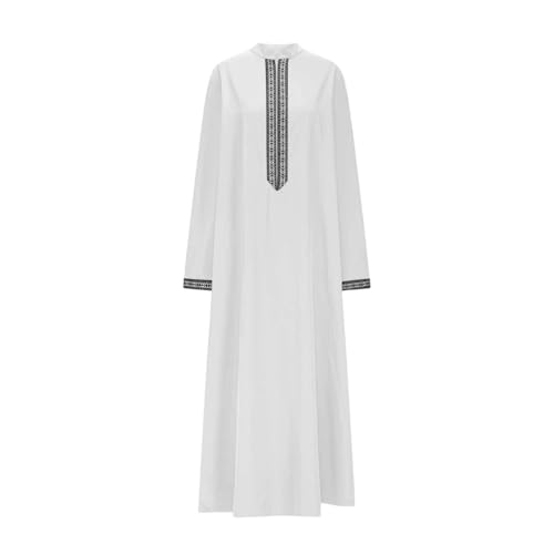 Caftan de prière islamique noir avec poches : le confort du quamis traditionnel