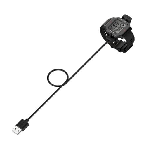 Image of TechTrendz Replacement Watch Charger Compatible with Amazfit Neo Smart Watch Charger Usb Cable For Amazfit Watch Neo Charging - Black