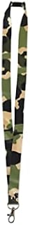 inking house Camouflage Lanyard neck strap, ID HOLDER Safety Breakaway Clip