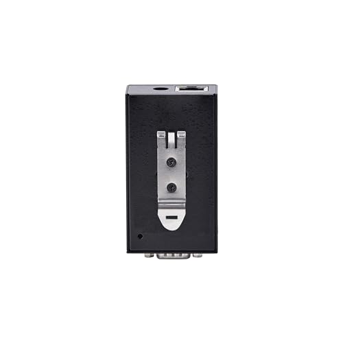 Image of StarTech.com 1-Port Serial to Ethernet Adapter, 802.3af PoE Powered Serial Device Server, Wall /DIN Rail, LAN to DB9 Converter, TAA
