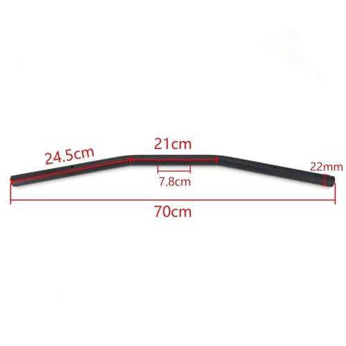 Manillar de 22 mm barra de equilibrio retro con acabado resistente para CG125 5