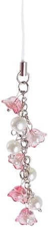 Shulmate Flower Phone Charm Camera Pendant Fashion Bag Accessory Lilys of the Valley Phone Chain for Women and Girls Colorful Flower Pendant