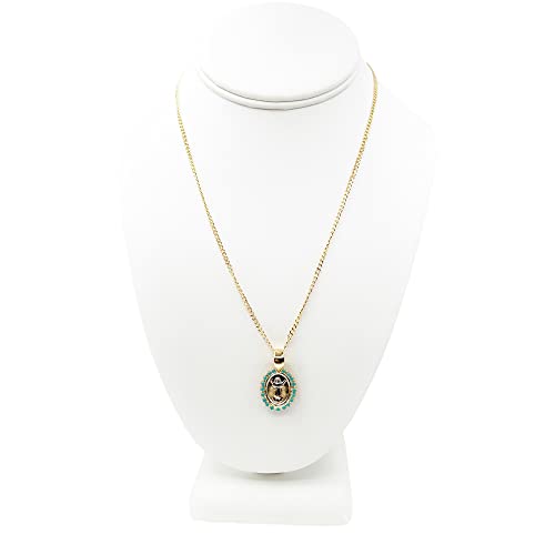 18K Gold Plated Divino Niño Jesus Pendant Necklace 18 Inches Length Religious Jewelry3