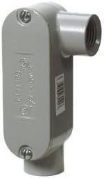 ProConnex 1/2 in. Dia. Die-Cast Aluminum Conduit Body For Rigid/IMC 1 pk