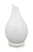 Essential Oil Diffuser 120ml Rock Pattern Handmade Glass Art Intermittent Setting Ultrasonic Aroma Cool Mist Humidifier Improving Air Quality Yoga Office Home Waterless Auto Shut-Off (Rock White)