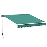 VERSATILE: Puoi posizionare la tenda da esterno avvolgibile sopra la finestra o la porta. Il suo look semplice la rende perfetta per adattarsi discretamente ai tuoi esterni.