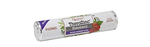 Quantum Zinc Elderberry Raspberry Lozenge, 1.2 Ounce -- 12 per case.
