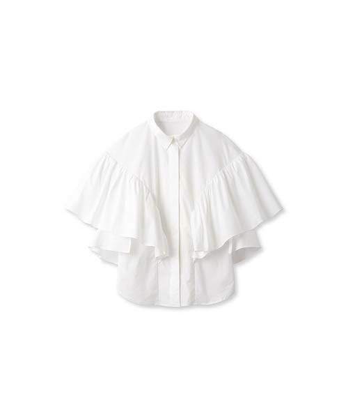 Styling/ 2WAYラッフルギャザーブラウス styling/（スタイリング）の「2WAYラッフルギャザーブラウス