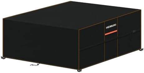 HEIMUNI Gartenmöbel Abdeckung Wasserdicht Gartentisch Abdeckung | Abdeckplane Gartenmöbel 420D Oxford Abdeckhaube Gartenmöbel Gartenlounge Abdeckung Abdeckhauben für Rattanmöbel 20