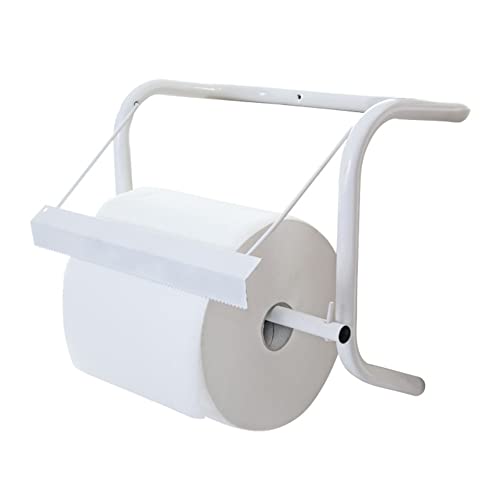 Verdelook Portarotolo a Parete Industriale Bianco 39x42 cm - 4