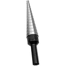 1 Pc, 3/16 to 7/8 by 1/16 Increments Unibit, Hss Step Drill Bit, Vac4, Finish Uncoated Bright; Shank Type Round;