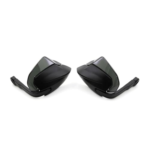 Protège-mains moto haut de gamme en aluminium noir pour guidon Ducati Desert X