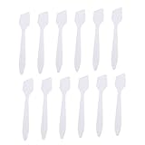 HOLIDYOYO 200個 スキンケアスパチュラ ローションスパチュラ アイクリームスプーン メイクアップスプーン フェイスアプリケーター コンパクト 軽量 旅行用