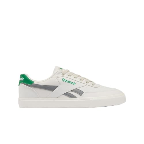 Reebok Zapatillas para Hombre Court Advance Vulc, Pure Grey 1/Glen Green/Pure Grey 4, 44.5 EU
