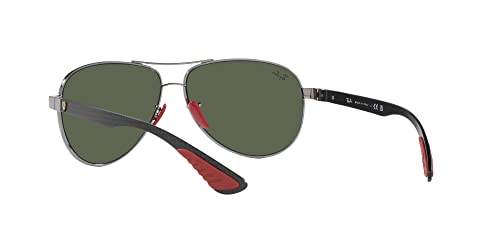 Image of Ray-Ban womens Rb8331m Scuderia Ferrari Collection Aviator Sunglasses