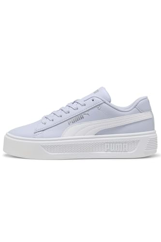 Image of Puma Womens Smash V3 Platform Lace Up Sneakers Shoes Casual