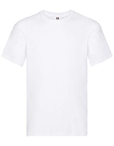 Fruit of the Loom Camiseta, Blanco, L