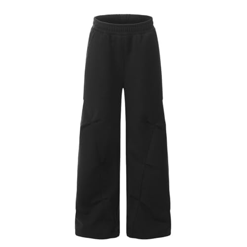 Men's Pants Spring Summer American Loose High Street Retro Straight Leg Casual Cargo Trouser for Men