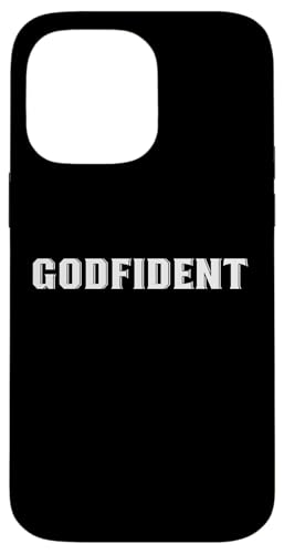 Godfident �N���X�`���� �M�� �_�ւ̐M�� �@������ �X�}�z�P�[�X iPhone 14 Pro Max �p
