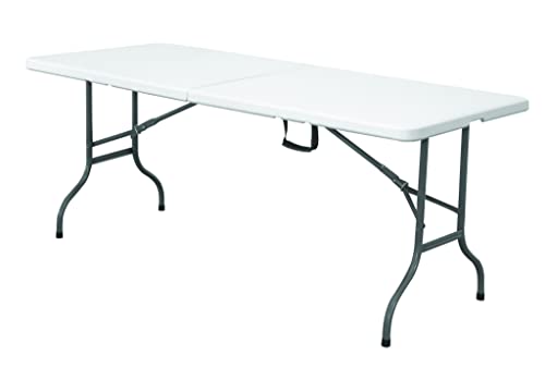 DUPI Mesa Plegable Portátil Maleta 180x75x75 cm para Camping, Picnic, Catering, Jardín y...