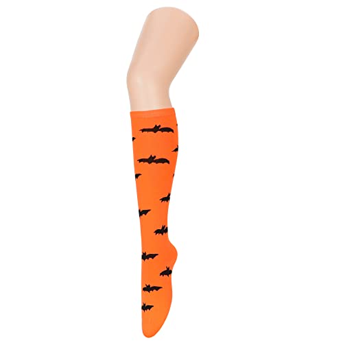 Image of Zando Striped Knee High Socks for Women Athletic Running Long Tube Socks Casual Knee High Stockings