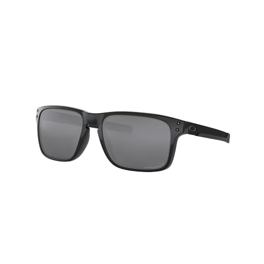 Óculos de Sol Oakley Polarizado Holbrook Mix 0OO9384 938406 Tam 57 / Preto - Lentes Prizm Black Polarized