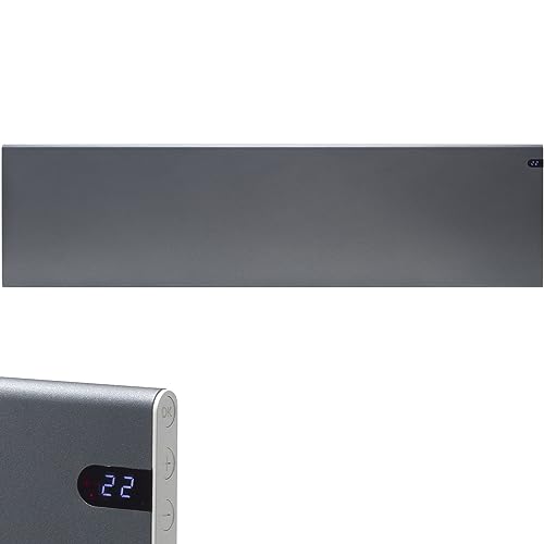 ADAX Neo Wall Mounted Electric Panel Heater With Timer, Thermostat. Modern, With Temperature...