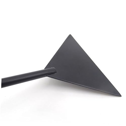 BESPORTBLE Aquarium Rake 25cm Black Flat Sand Shovel Ideal for Fish Tank Sand Scoop Plant Shovel Aquatic Cleaning Tools