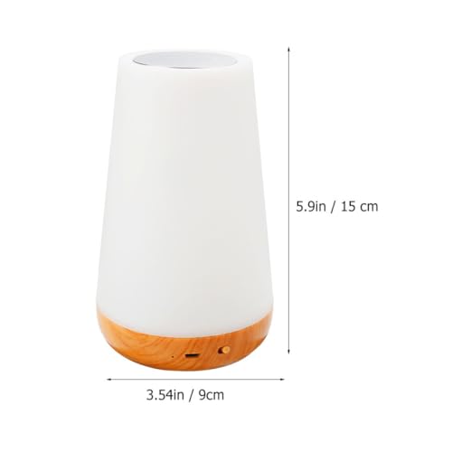 Lámpara táctil colorida para mesa de noche pequeña miniatura 2