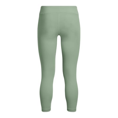 Under Armour Girls Motion Solid Crop Leggings, (348) Silica Green / / Hydro Green, Small2