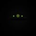 Night Fision Tritium Night Sight Set Compatible with Glock 17/17L/19/22-28/31-35/37-39/45, Yellow Front Ring, Black Rear Rings