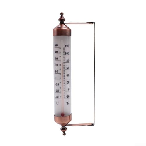 10 Inch Indoor Outdoor Thermometer, Dual Scale Fahrenheit