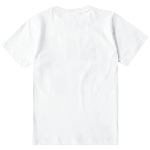 Camiseta em meia malha, Marisol Play, meninos, branca, 2P