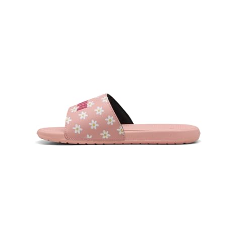 PUMA Kids Girls Cool Cat 2 Daisies Floral Slide Casual Sandals Casual - Pink3
