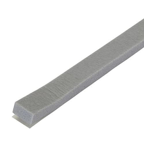 M-D Building Products 02253 3/16 in. x 3/8 in. x 17 ft. Gray Foam Window Seal for Small Gaps