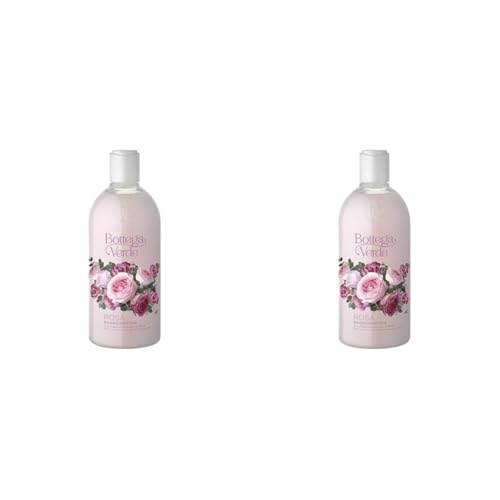 Bottega Verde, Rosa - Bagnodoccia con acqua di boccioli di Rosa (400 ml) (Confezione da 2)