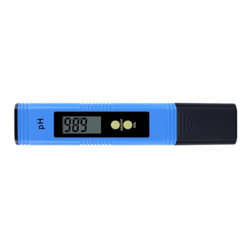 TopHomer Digital PH Meter for Water 0.01 High Accuracy Pocket Size with 0-14 PH Testing Range ATC PH Tester for Hydroponic Drink Water and Pool