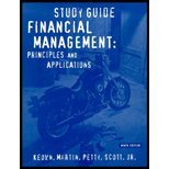Financial Management: Principles and Applications Study Guide