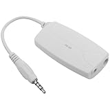 SOLUSTRE Effektgerät Konverter für E gitarre und Bass aus Kunststoff Tragbarer Adapter für Smartphone und Tablet für Einsatz zu Hause und Freien