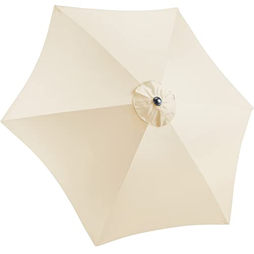 CHRISTOW Replacement Parasol Canopy 2m Cream