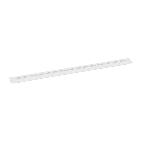 QUARKZMAN Osłona wylotu powietrza 600 x 50 mm srebrna osłona
