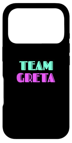 Cheer for Greta Show Support Be On Team Greta 90s Style スマホケース iPhone 17 Pro 用